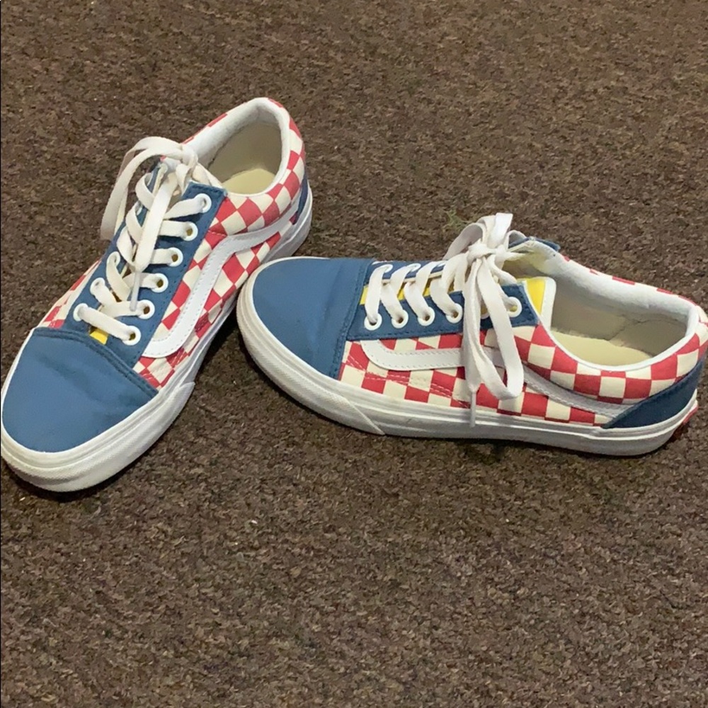 Customized Vans Size 6 Women’s!